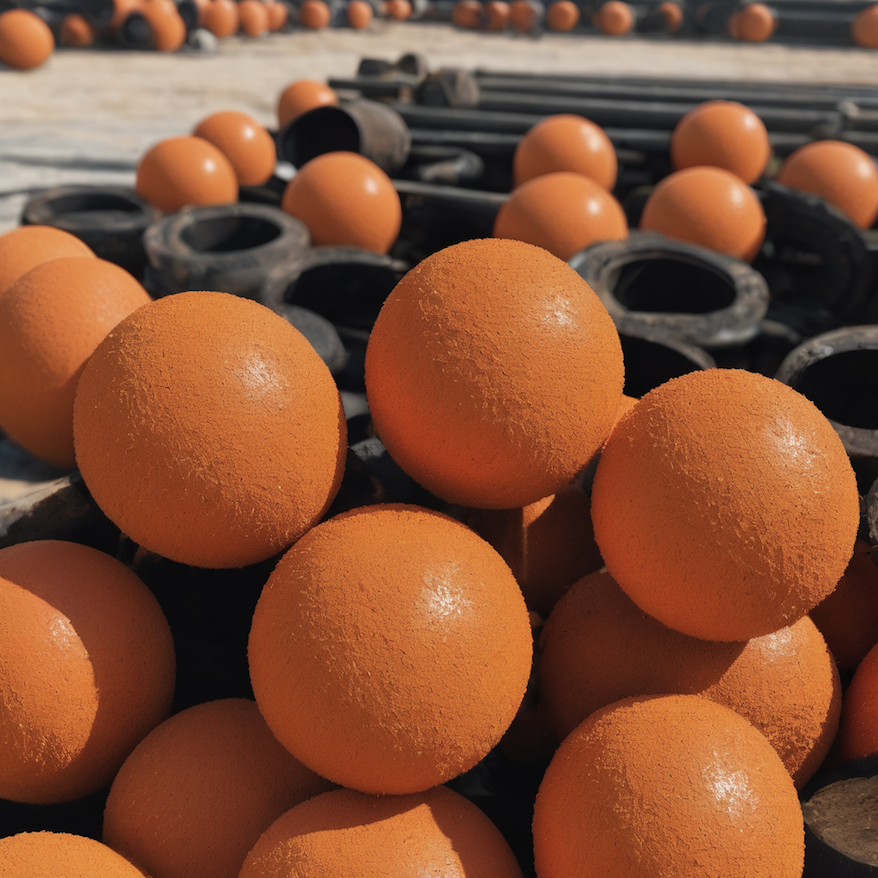 In the gas and oil fields, foam wiper balls are essential tools used for wiping out drill pipes after a cementing job. These balls are designed to remove any residual cement or debris from the interior of the drill pipe.