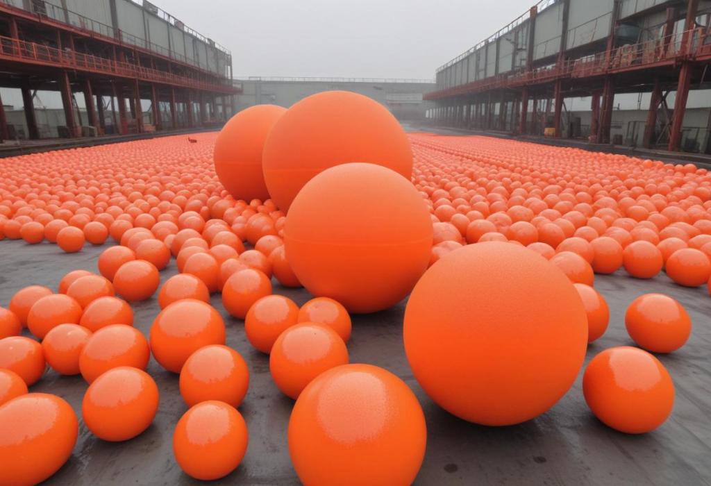 FOAM WIPER BALL FOR 6 5/8” DRILL PIPE